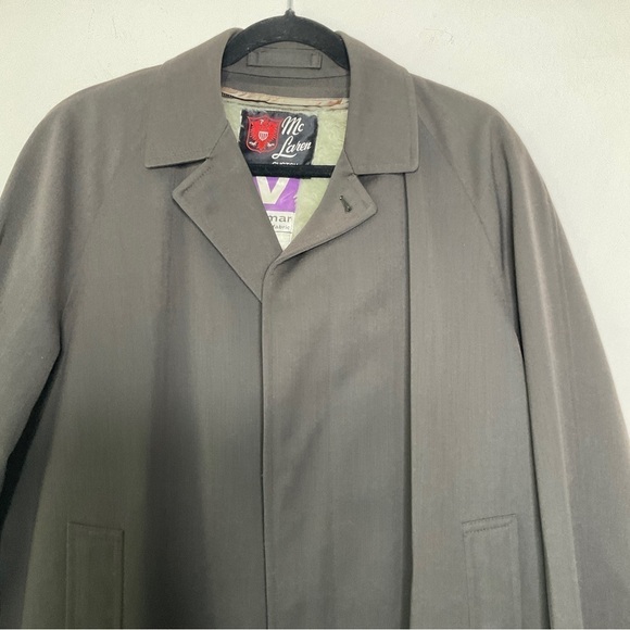 MCLaren Trench Coat Custom Craftmanship Velmar Fur Lining Option Made in England - Picture 3 of 15